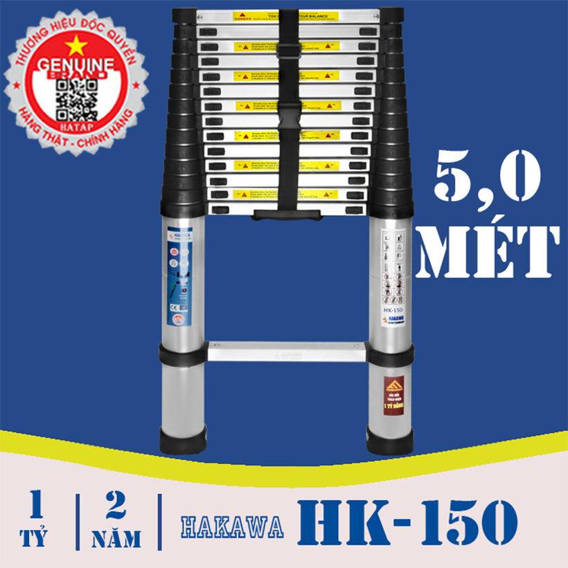 Thang nh&ocirc;m r&uacute;t đơn 5m