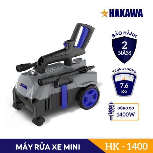 Máy Rửa Xe Mini Hakawa HK-1400W
