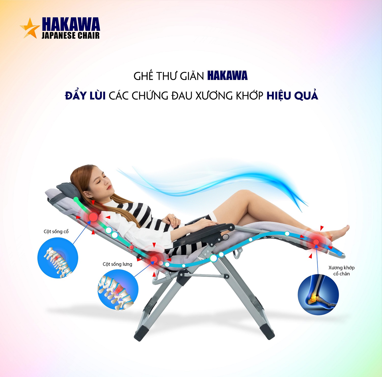 Ghế xếp thư gi&atilde;n hakawa gi&aacute; rẻ