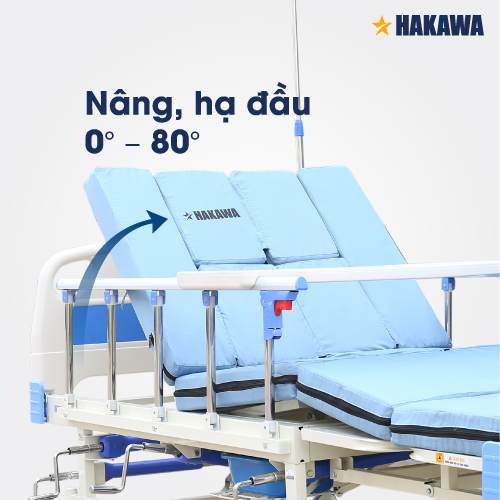 chức năng nâng lưng của giường hakawa