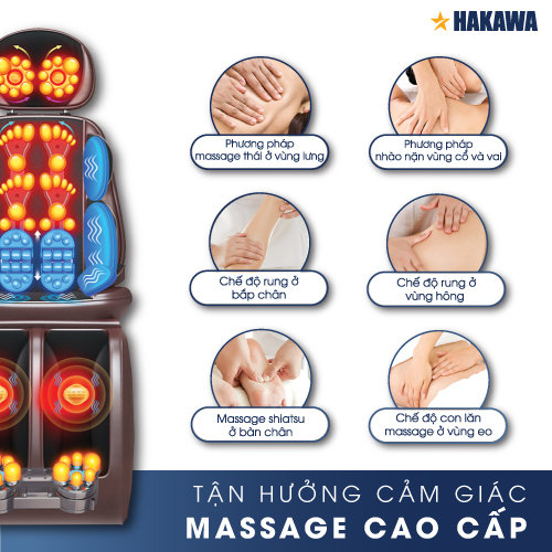 nệm mát xa hakawa