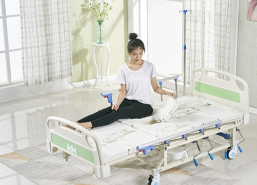 Giường bệnh nh&acirc;n 3 tay quay