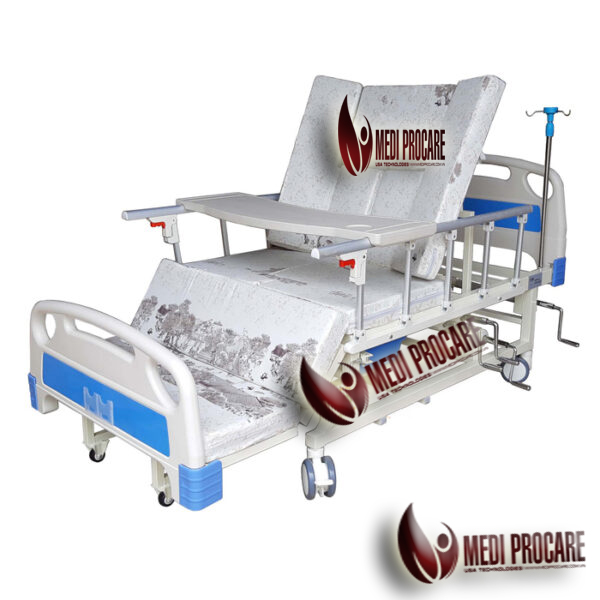 Giường bệnh 4 tay quay