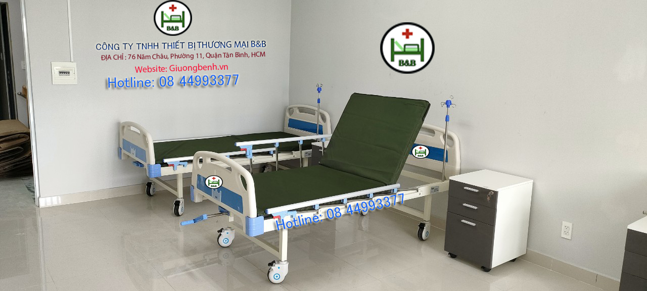 Giường bệnh 1 tay quay