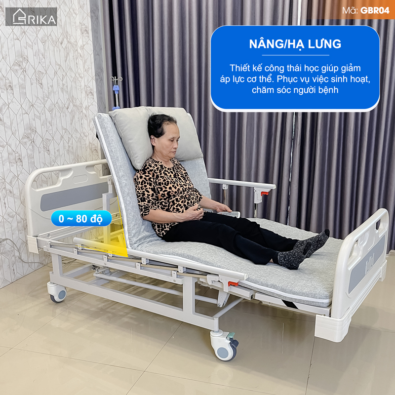 Giường bệnh nhân tự động RIKA GBR04